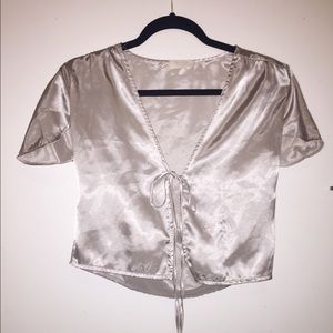 J. Galt for Brandy Melville Silk Shirt